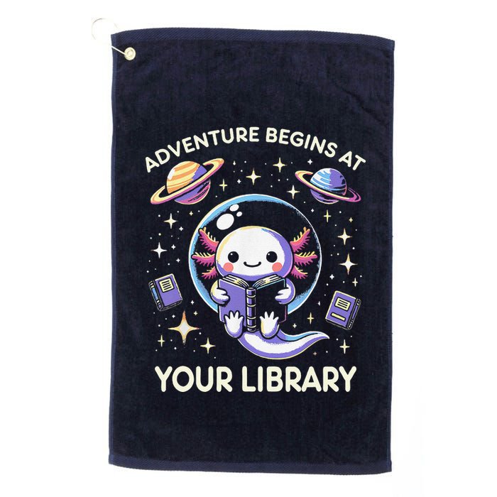 Adventure Begins At Your Library Summer Reading Program 2024 Golf Towel