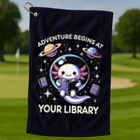 Adventure Begins At Your Library Summer Reading Program 2024 Golf Towel