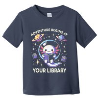 Adventure Begins At Your Library Summer Reading Program 2024 Toddler T-Shirt