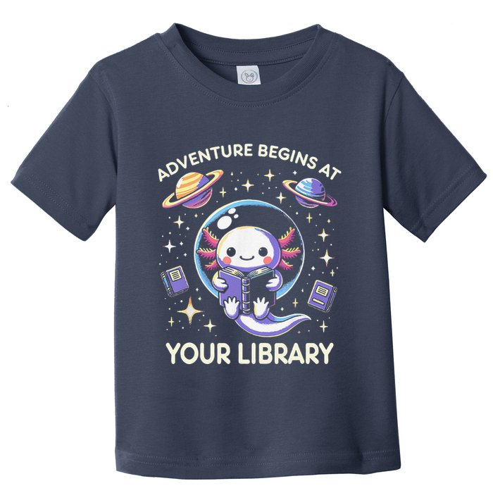 Adventure Begins At Your Library Summer Reading Program 2024 Toddler T-Shirt
