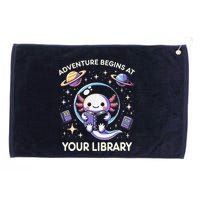 Adventure Begins At Your Library Summer Reading Program 2024 Grommeted Golf Towel