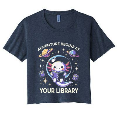 Adventure Begins At Your Library Summer Reading Program 2024 Crop Top