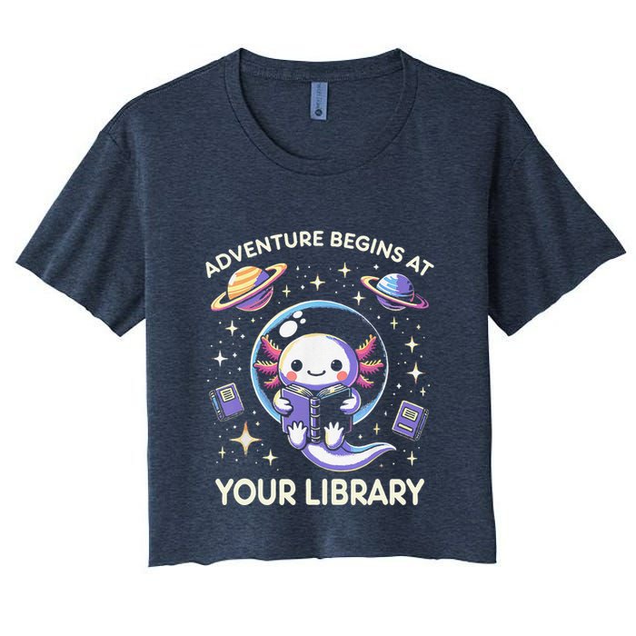 Adventure Begins At Your Library Summer Reading Program 2024 Crop Top