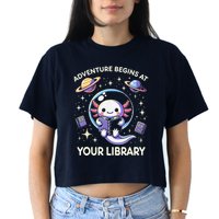 Adventure Begins At Your Library Summer Reading Program 2024 Crop Top