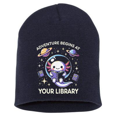 Adventure Begins At Your Library Summer Reading Program 2024 Short Acrylic Beanie