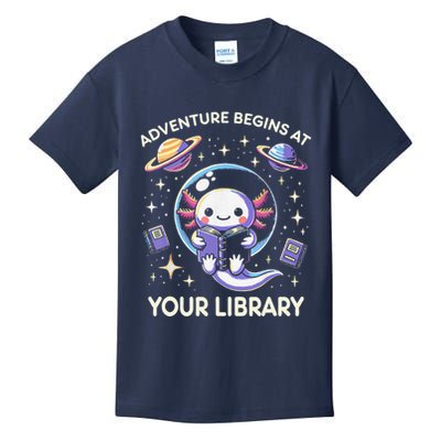 Adventure Begins At Your Library Summer Reading Program 2024 Kids T-Shirt