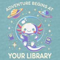 Adventure Begins At Your Library Summer Reading Program 2024 Sueded Cloud Jersey T-Shirt