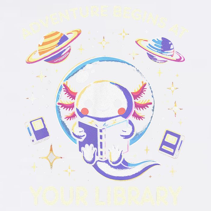 Adventure Begins At Your Library Summer Reading Program 2024 Garment-Dyed Sweatshirt