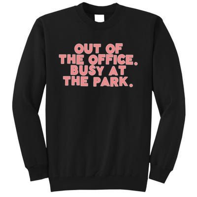 Adelaidesfort Busy At The Park Tall Sweatshirt