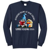 Adventure Begins At Your Library Summer Reading 2024 Gnome Tall Sweatshirt