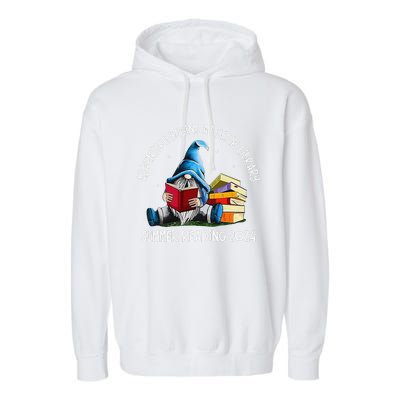 Adventure Begins At Your Library Summer Reading 2024 Gnome Garment-Dyed Fleece Hoodie