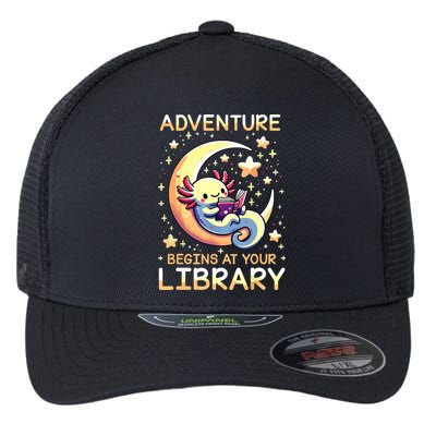 Adventure Begins At Your Library Summer Reading Program 2024 Flexfit Unipanel Trucker Cap