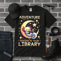 Adventure Begins At Your Library Summer Reading Program 2024 Tall T-Shirt