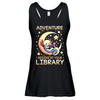 Adventure Begins At Your Library Summer Reading Program 2024 Ladies Essential Flowy Tank