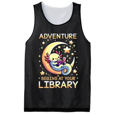 Adventure Begins At Your Library Summer Reading Program 2024 Mesh Reversible Basketball Jersey Tank