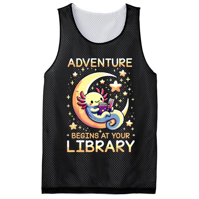 Adventure Begins At Your Library Summer Reading Program 2024 Mesh Reversible Basketball Jersey Tank
