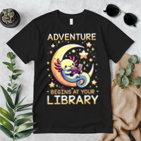 Adventure Begins At Your Library Summer Reading Program 2024 Premium T-Shirt