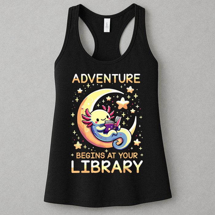 Adventure Begins At Your Library Summer Reading Program 2024 Womens Tank Top