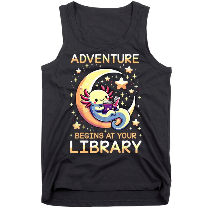 Adventure Begins At Your Library Summer Reading Program 2024 Tank Top