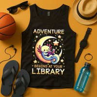 Adventure Begins At Your Library Summer Reading Program 2024 Tank Top