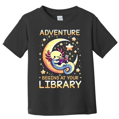 Adventure Begins At Your Library Summer Reading Program 2024 Toddler T-Shirt