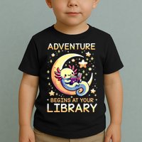 Adventure Begins At Your Library Summer Reading Program 2024 Toddler T-Shirt