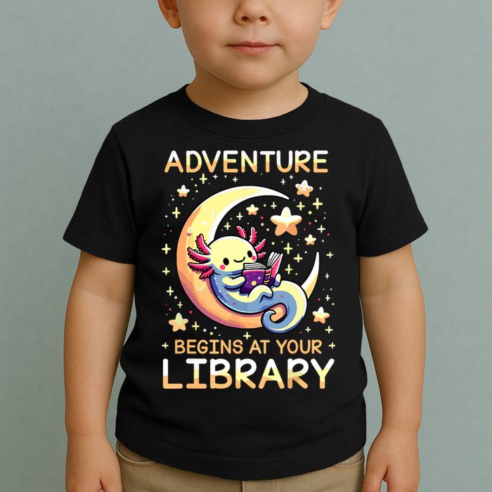 Adventure Begins At Your Library Summer Reading Program 2024 Toddler T-Shirt