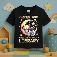 Adventure Begins At Your Library Summer Reading Program 2024 Toddler T-Shirt