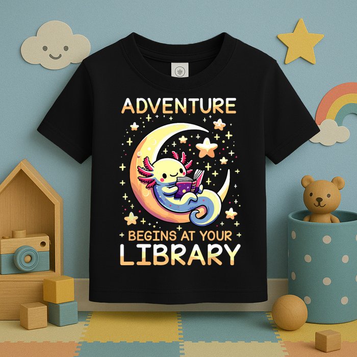 Adventure Begins At Your Library Summer Reading Program 2024 Toddler T-Shirt