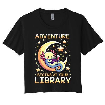 Adventure Begins At Your Library Summer Reading Program 2024 Crop Top