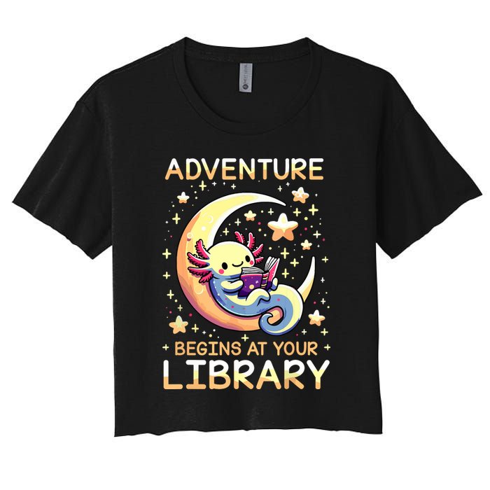 Adventure Begins At Your Library Summer Reading Program 2024 Crop Top