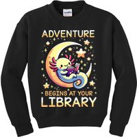 Adventure Begins At Your Library Summer Reading Program 2024 Kids Sweatshirt