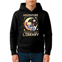 Adventure Begins At Your Library Summer Reading Program 2024 Kids Hoodie
