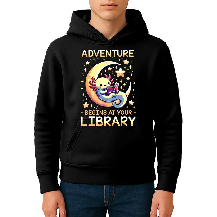 Adventure Begins At Your Library Summer Reading Program 2024 Kids Hoodie