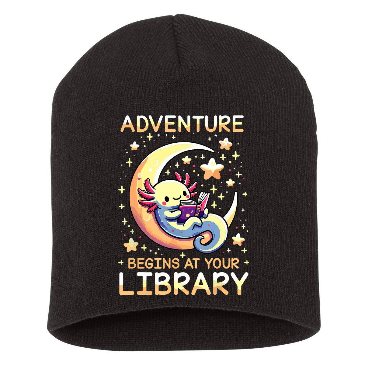 Adventure Begins At Your Library Summer Reading Program 2024 Short Acrylic Beanie