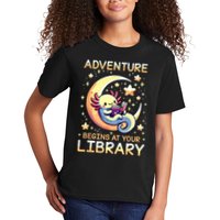 Adventure Begins At Your Library Summer Reading Program 2024 Kids T-Shirt