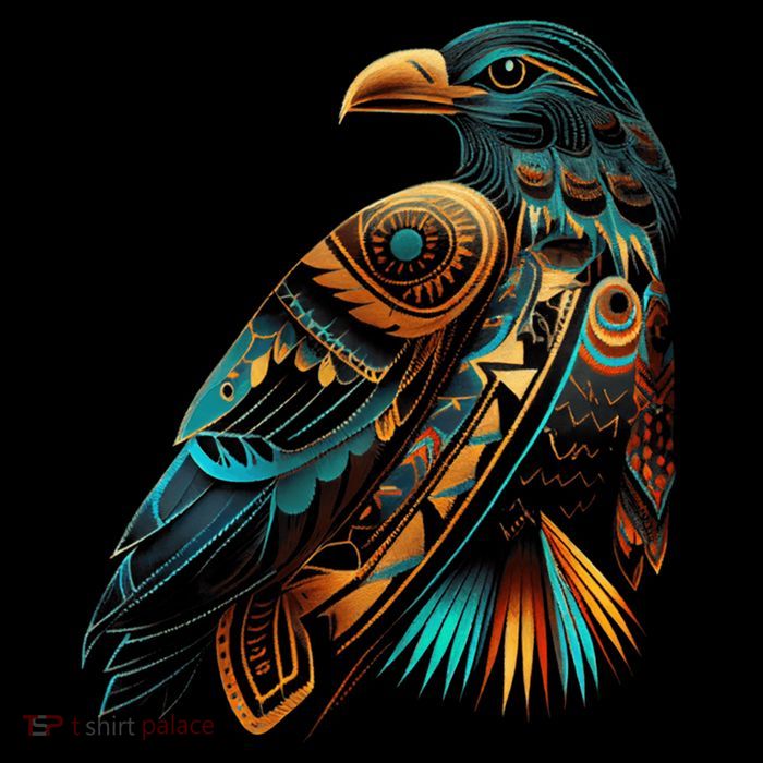Amazon Bird American Indian Northwest Tribal Graphic Tees Premium T-Shirt