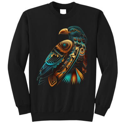 Amazon Bird American Indian Northwest Tribal Graphic Tees Tall Sweatshirt