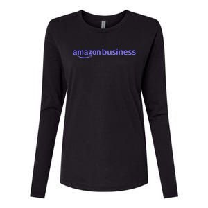 Amazon Business Womens Cotton Relaxed Long Sleeve T-Shirt