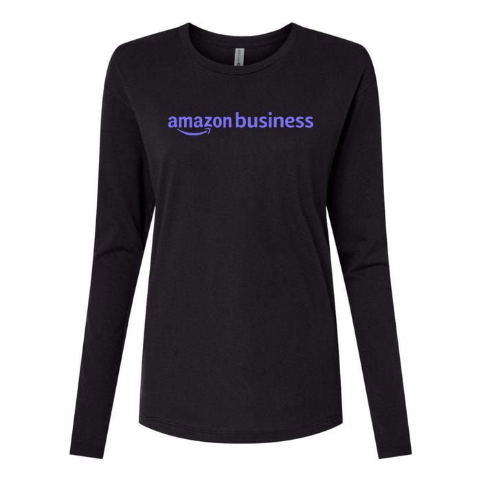 Amazon Business Womens Cotton Relaxed Long Sleeve T-Shirt