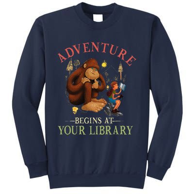 Adventure Begins At Your Library Summer Reading 2024 Sweatshirt