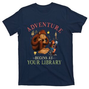 Adventure Begins At Your Library Summer Reading 2024 T-Shirt