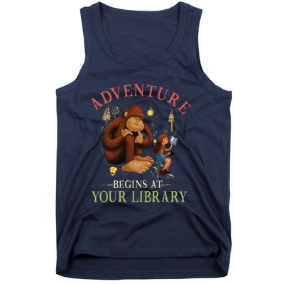 Adventure Begins At Your Library Summer Reading 2024 Tank Top