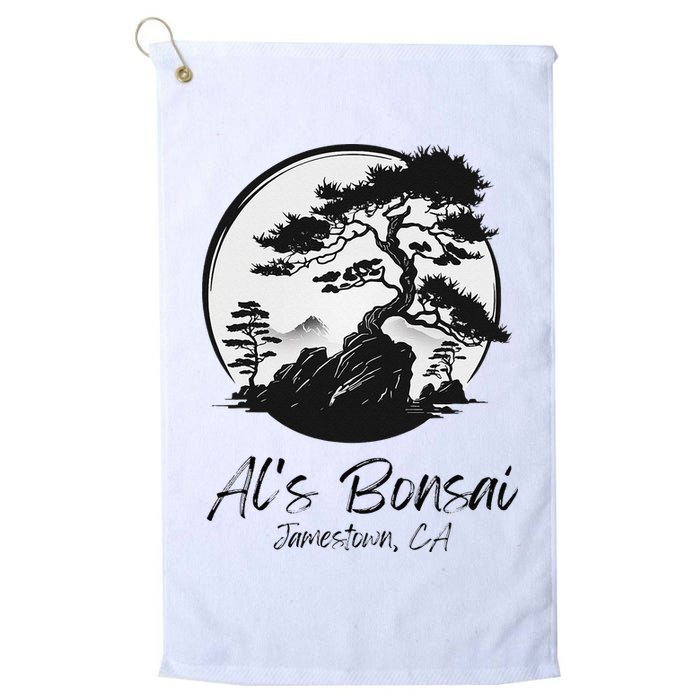 Al's Bonsai Golf Towel