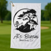 Al's Bonsai Golf Towel