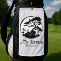 Al's Bonsai Golf Towel