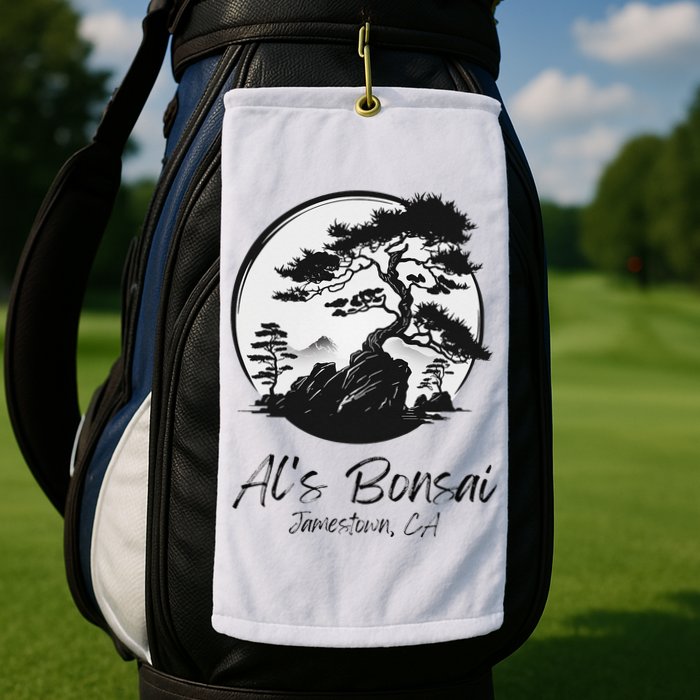 Al's Bonsai Golf Towel
