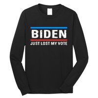 Anti Biden Anti Joe Biden Cancel Joe Biden Long Sleeve Shirt