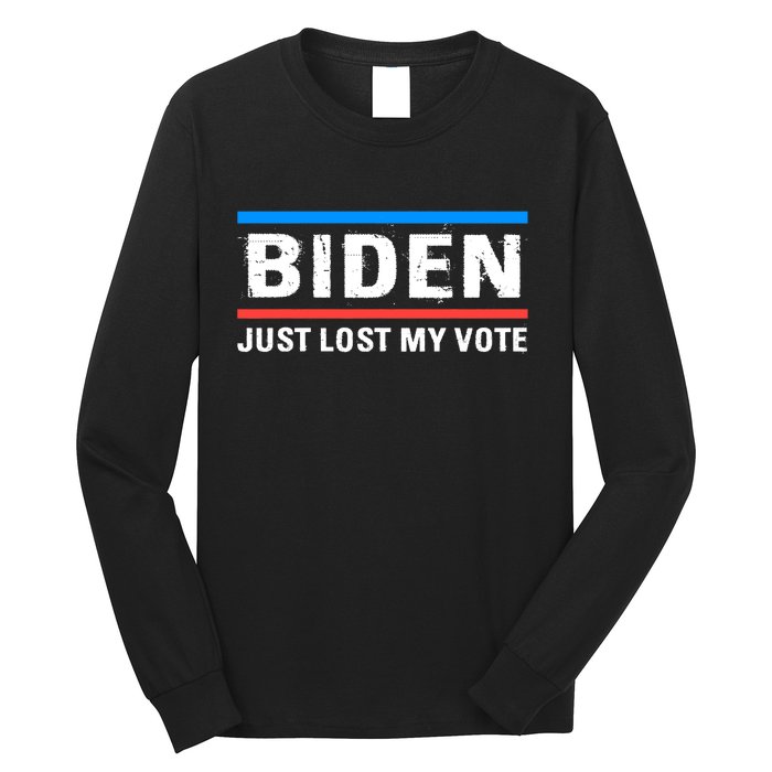 Anti Biden Anti Joe Biden Cancel Joe Biden Long Sleeve Shirt