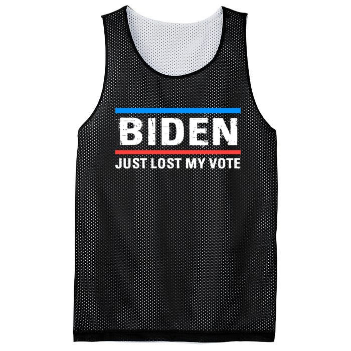 Anti Biden Anti Joe Biden Cancel Joe Biden Mesh Reversible Basketball Jersey Tank